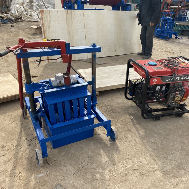 Easy Operation High Pressure Hydraulic High Efficient Semi-automatic Brick Block Making Machine Price