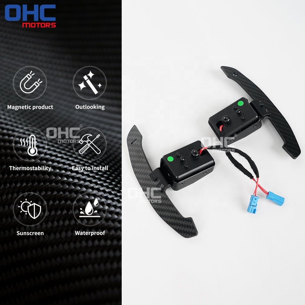 Carbon LED Paddle Shifter for Bmw F52 F40 F22 F46 G42 F36 G20 G80 G87 G30 G38 G12 F82 F80 F90 I8 F16 Magnetic Paddle Shift