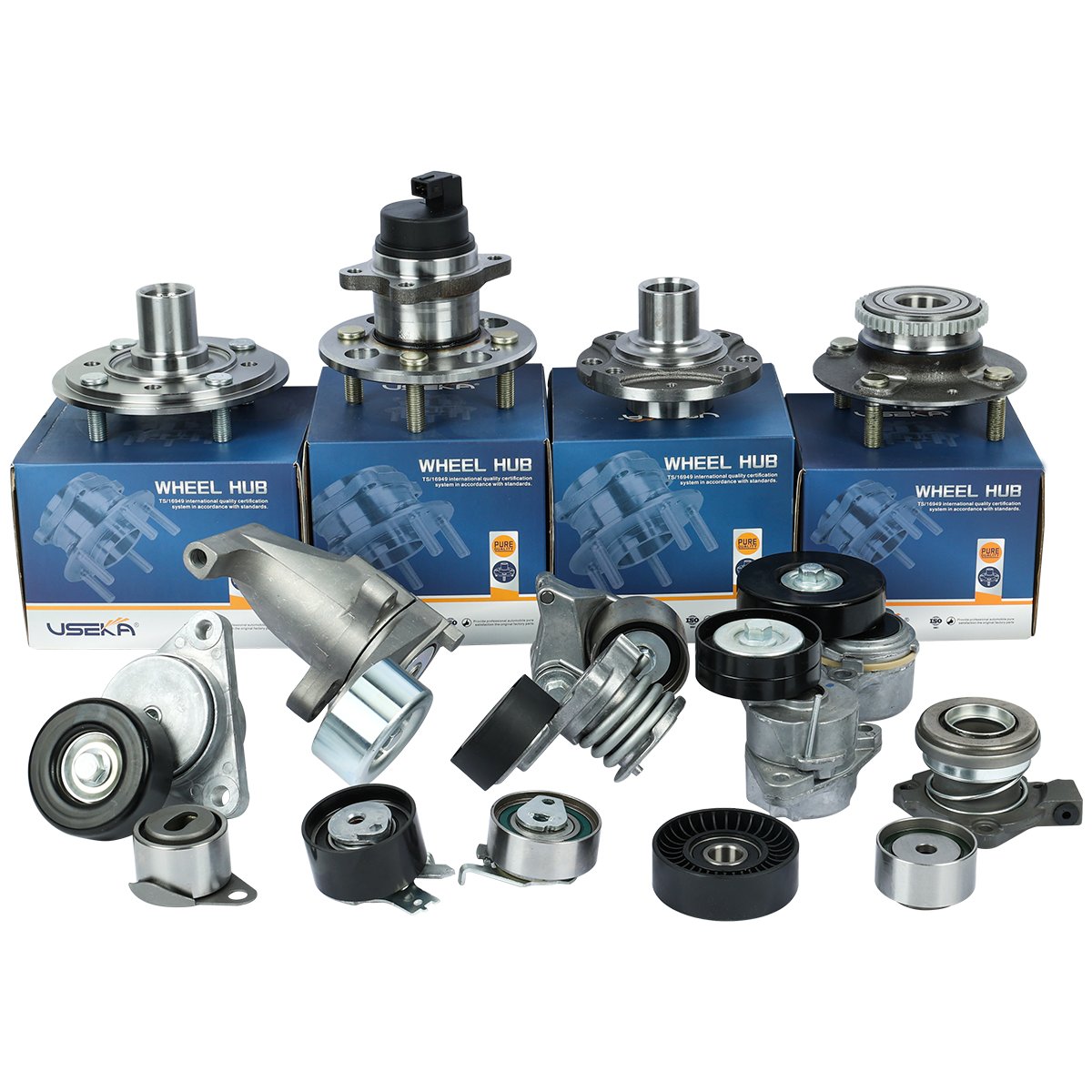 43510-47011 VKBA6924 43510-47010 Auto Wheel Hub Assembly 43510-47011 VKBA6924 Wheel Bearings for Prius NHW20 2004-2009