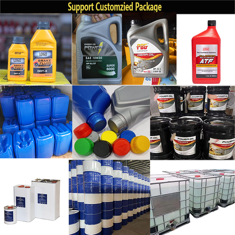 Factory Directly Sale OEM Fully Synthetic SN Motor Engine Oil 10w40 15w40 for Automotive Oil Stable and for Gasoline Engine