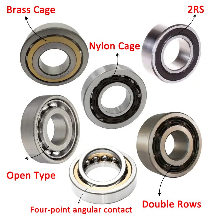 BA2-0031 Double Row Angular Contact Ball Bearing for Auto Wheel