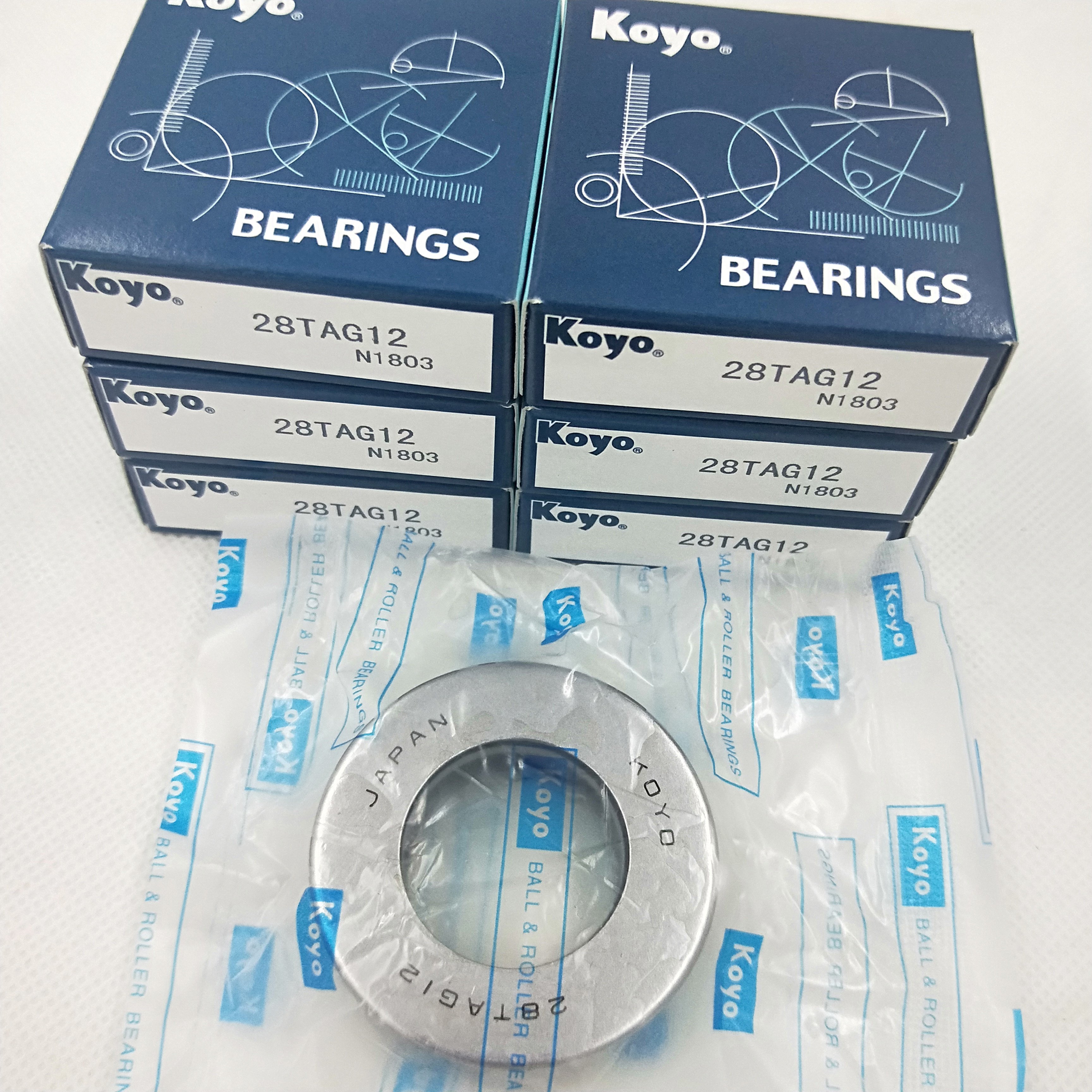 KOYO Clutch Bearing with Hood Housing 28TAG12 28*51.7*16 mm 25TAG12 26TAG12 30TAG12 32TAG12 45TAG12 Flat Surface Auto Bearing