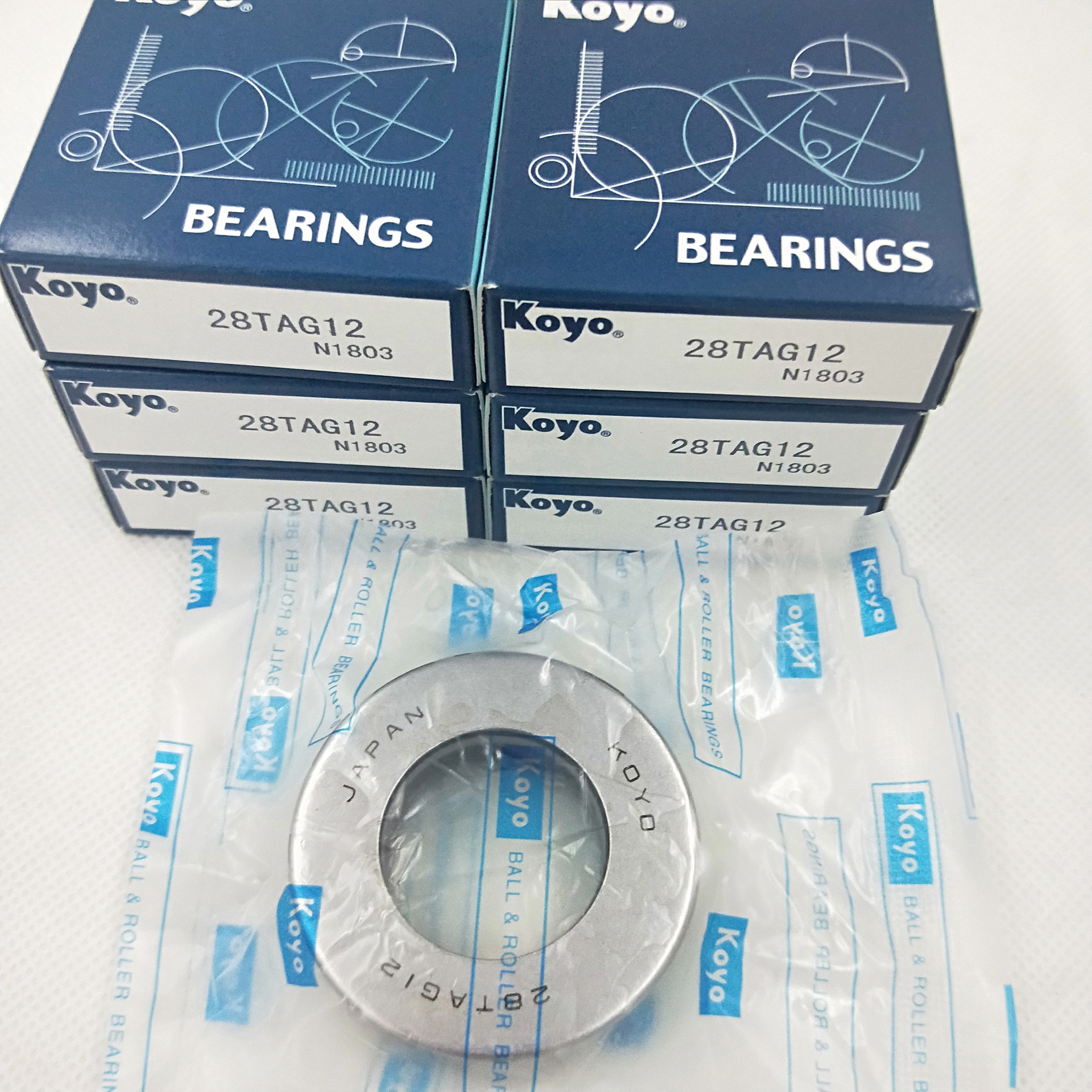 KOYO Clutch Bearing with Hood Housing 28TAG12 28*51.7*16 mm 25TAG12 26TAG12 30TAG12 32TAG12 45TAG12 Flat Surface Auto Bearing