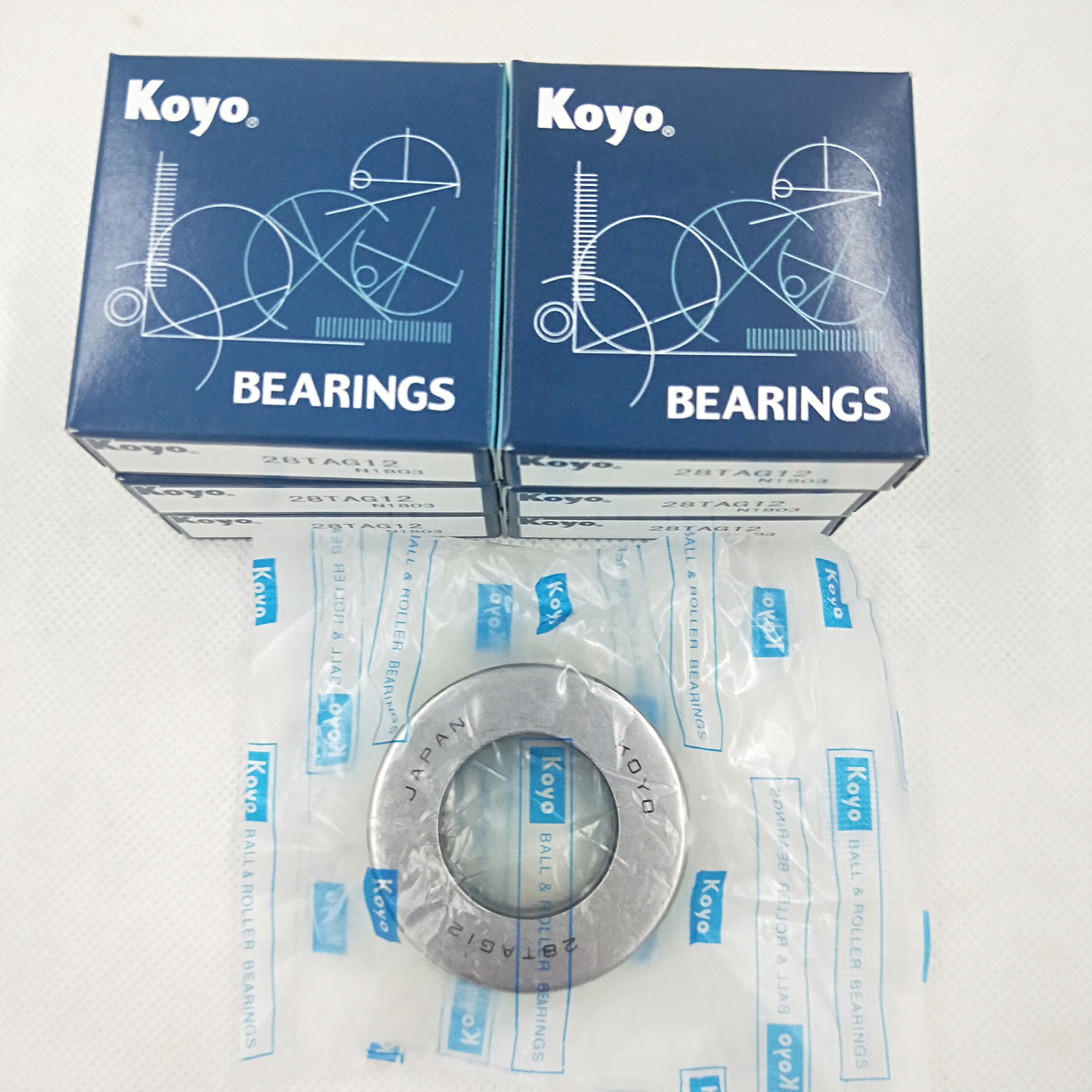 KOYO Clutch Bearing with Hood Housing 28TAG12 28*51.7*16 mm 25TAG12 26TAG12 30TAG12 32TAG12 45TAG12 Flat Surface Auto Bearing