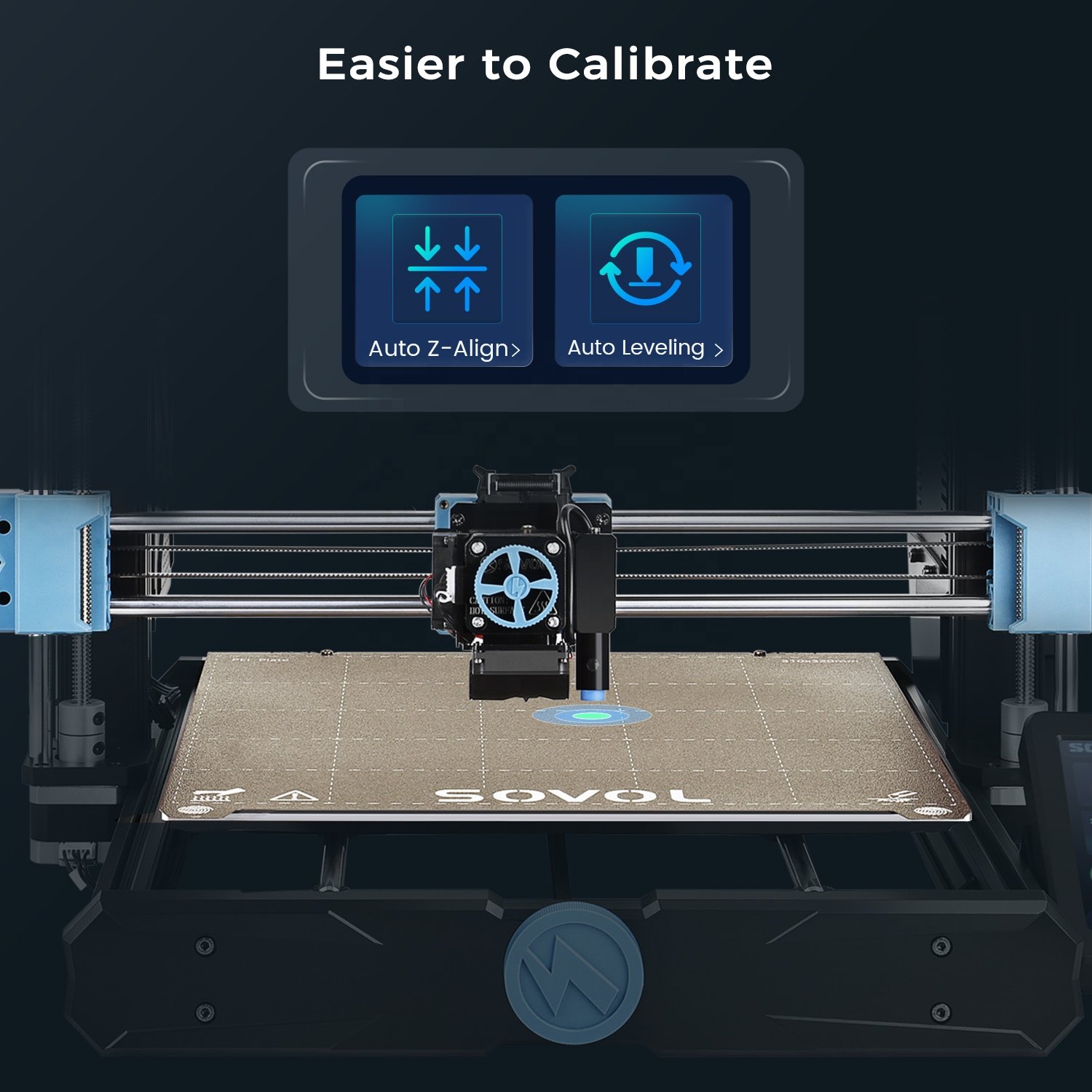 SOVOL SV06 Plus SV06 Plus Desktop FDM 3D Printer Automatic Leveling Education Impresora 3D Printer for Kids and Beginners