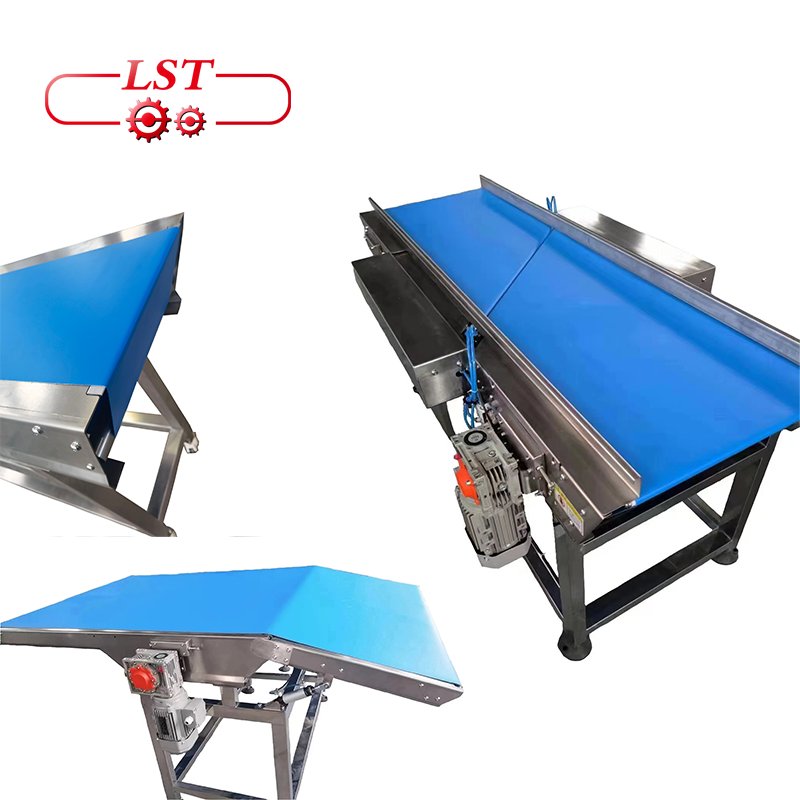 LST Automatic Chocolate Enrobing and Arranging Machine Customize Food Grade Conveyors to Connect with Auto Lines