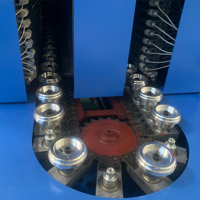 Semi Automatic 2 Cavity Bottle Blower Machinery Pet Jar Blowing Making Machine