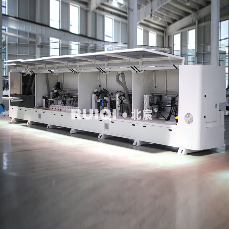 DW985 16 Function Technique Hidden-handle Edge Banding Machine for Furniture Cabinet Door Productions Auto Edge Banding Machine