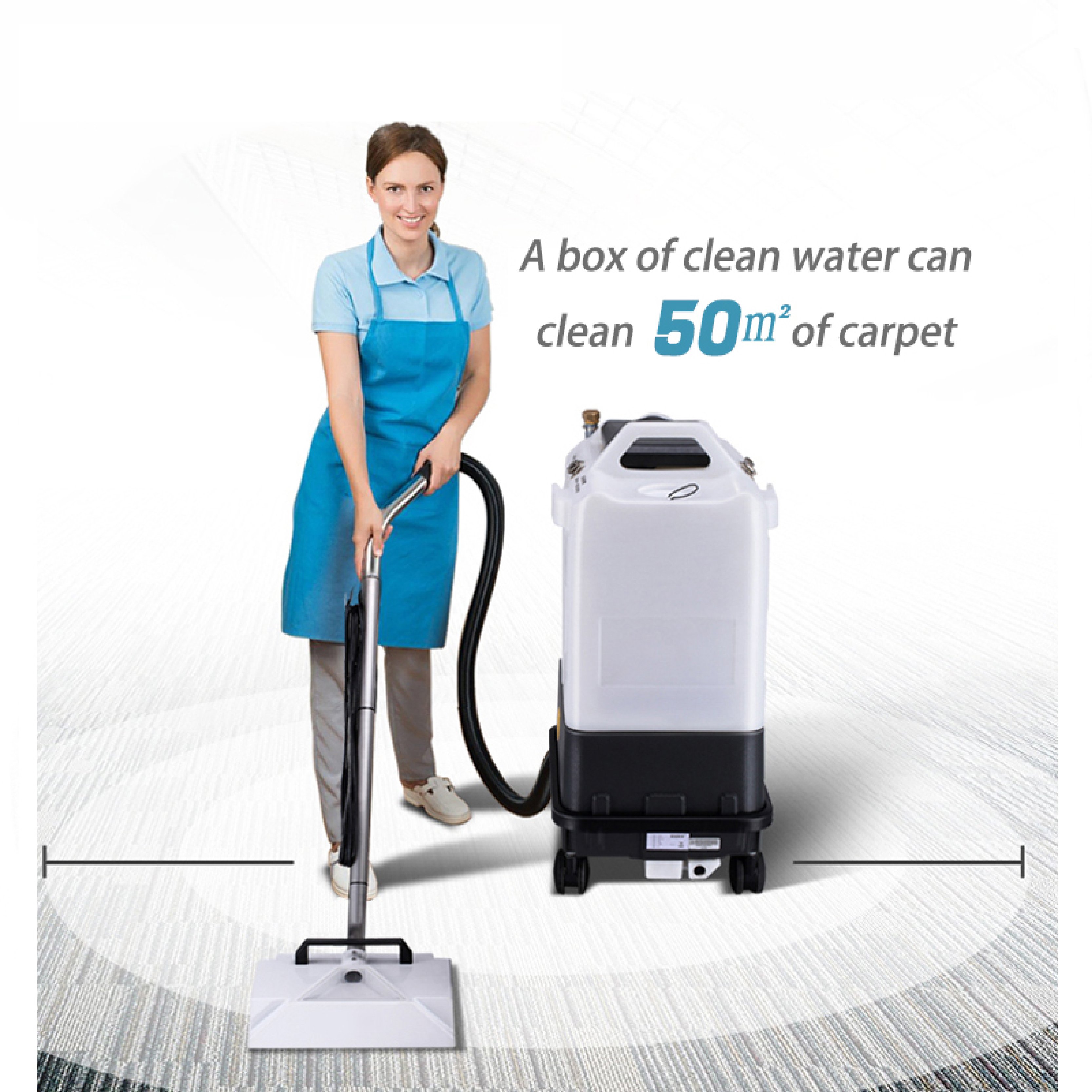 E-24 Carpet Extractor Commercial High Pressure Carpet Cleaning Machine With Plastic Material for Car Home Use Car Washing Price