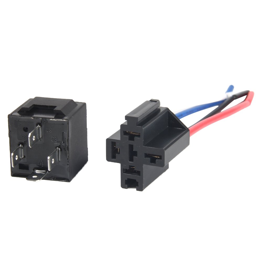 5 Pack General Purpose Dc12v Auto Relay Car Relays Auto Relay for Car, Motor, Vehicles