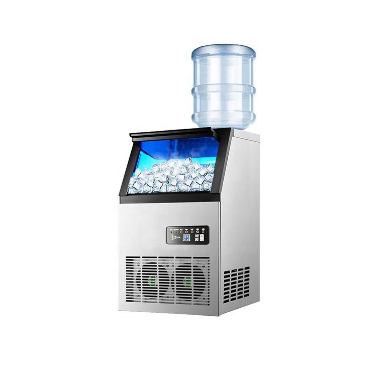 Commercial Ice Maker Large Medium and Small Milk Tea Shops Full-automatic square Ice Machine