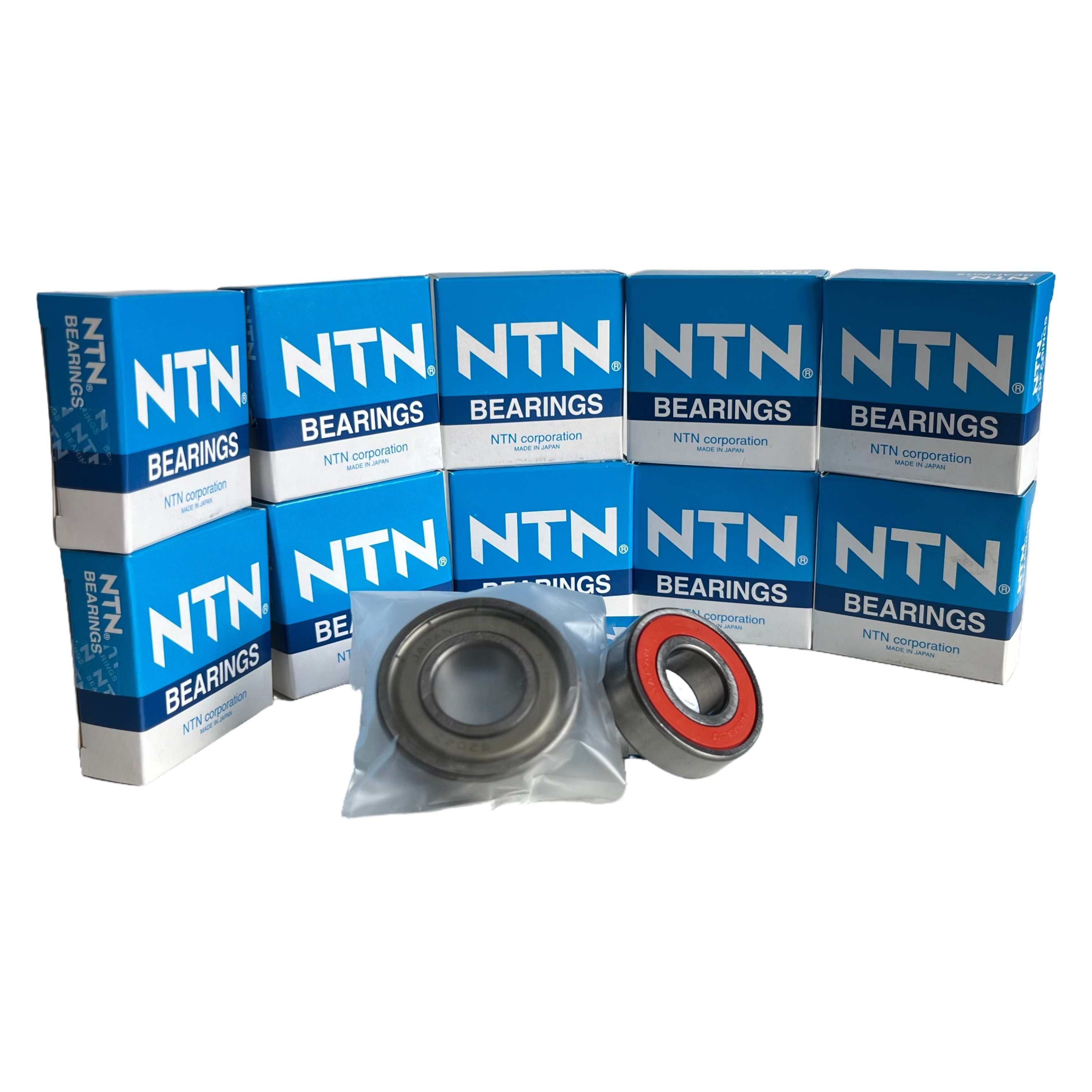 NTN Roller Bearing 6203 Motorcycle Sealed Open Deep Groove Ball Bearing Stainless Steel Pressed Bearing Steel