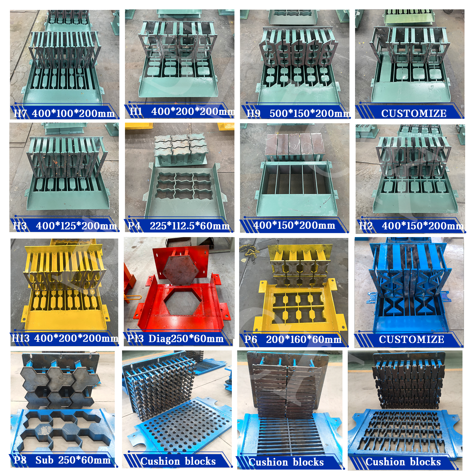 Mobile Block Making Machine Cement Machine who Make Vibrate Block Auto Brick Block Making Machined