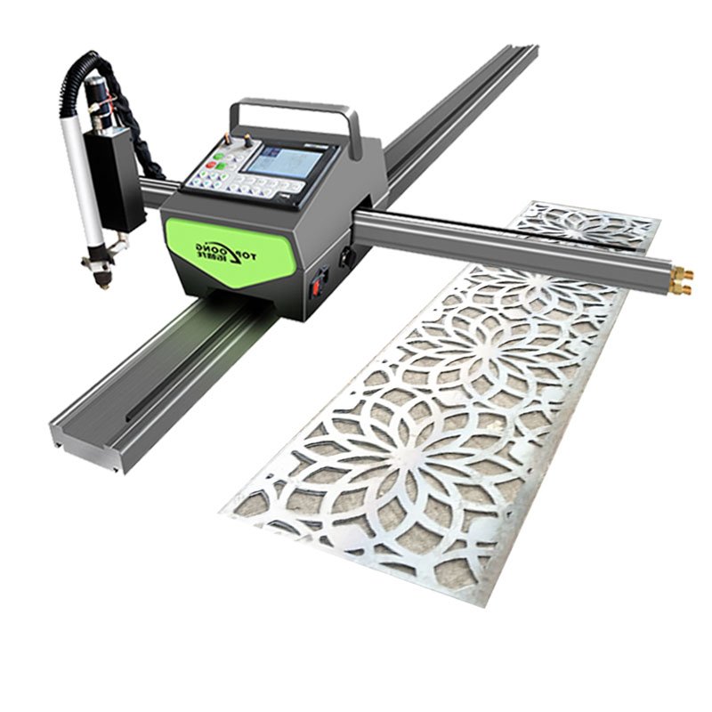 1000 X 1500 mm Portable CNC Plasma Cutting Machine 1 X 1.5 Meter Effective Nesting Dxf Dwg Cut Drawings Lgk 80a 63a 120a hd