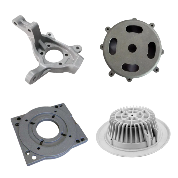 OEM Custom Precision Auto Motor Housing Spare Parts Aluminum Alloy Die Casting Aluminum Zinc Die Cast Part Processing