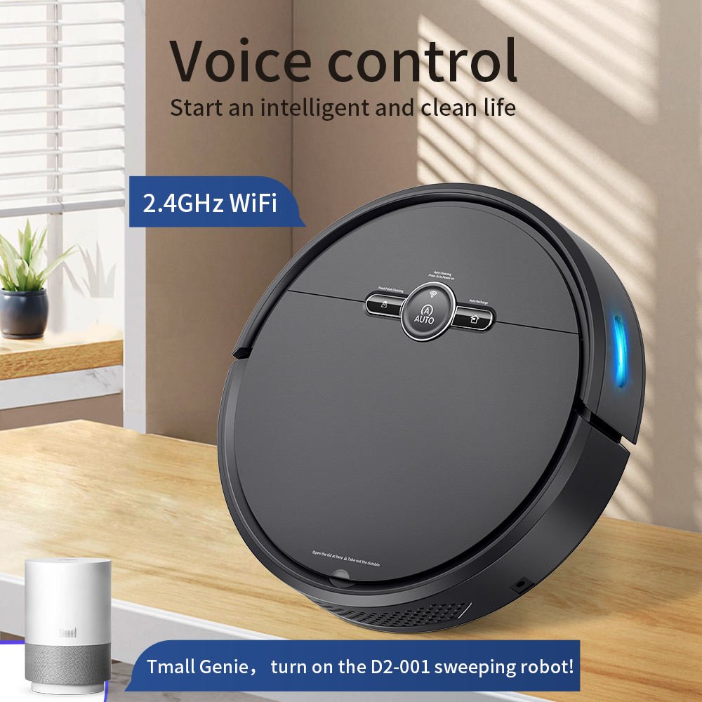 Best Selling APP Voice Remote Control Automatic Eufy Robot Vacuum Cleaner and Mop with Self Cleaning