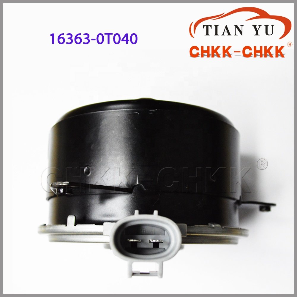 Best Quality Cooling Fan Motor Assembly 16363-0T040 for TOYOTA YARIS Fan Motor for TOYOTA VIOS