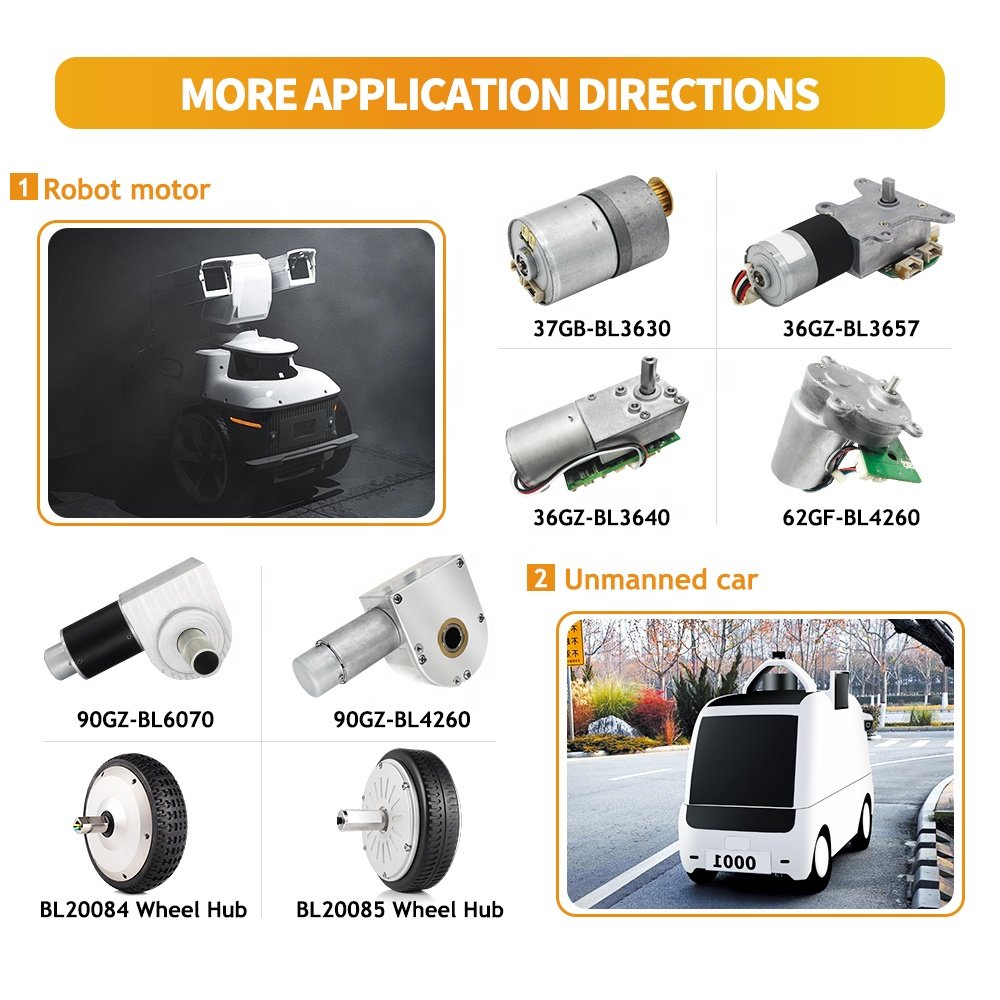 High Quality Wholesale Micro Auto Vehicle Dc Motors With High Resolution Encoder