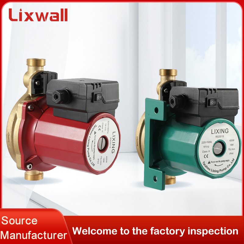 400W Automatic Control Bilge Auto Cold Hot Booster Pump Water Pump with High Efficiency Auto Heating Circulation Pump Electronic