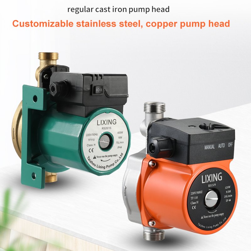 400W Automatic Control Bilge Auto Cold Hot Booster Pump Water Pump with High Efficiency Auto Heating Circulation Pump Electronic