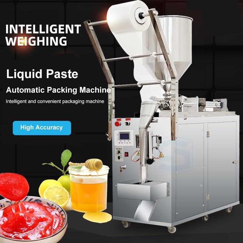 Auto Mini Liquid Stick Butter Packing Wrapping Machine for Small Business