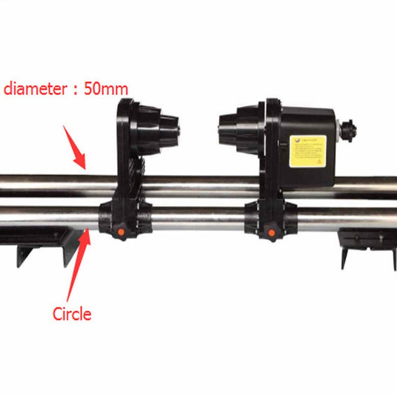 For Epson DX5 DX7 Head Paper Take up System Printer Xeda Zhongye X-Roland Wit-color Roland Mimaki Auto Take up Reel 50mm Circle