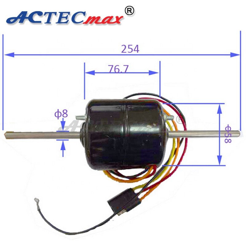 3 Speed 12 Volt Auto Conditioner Parts Universal 24V 12V Car Electric Fan Blower Motor AC.117.238 AC Cooler Heater Blower Motor