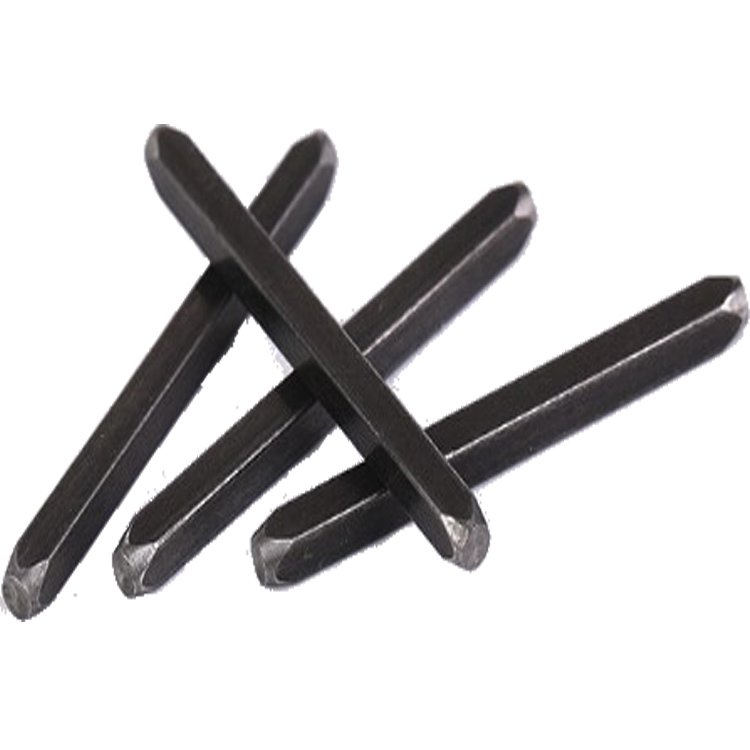 Cold Forging Custom Parts Stainless Steel Carbon Steel Both Ends Round Type Flat Key Round End Shaft Titanium Parallel Flat Keys