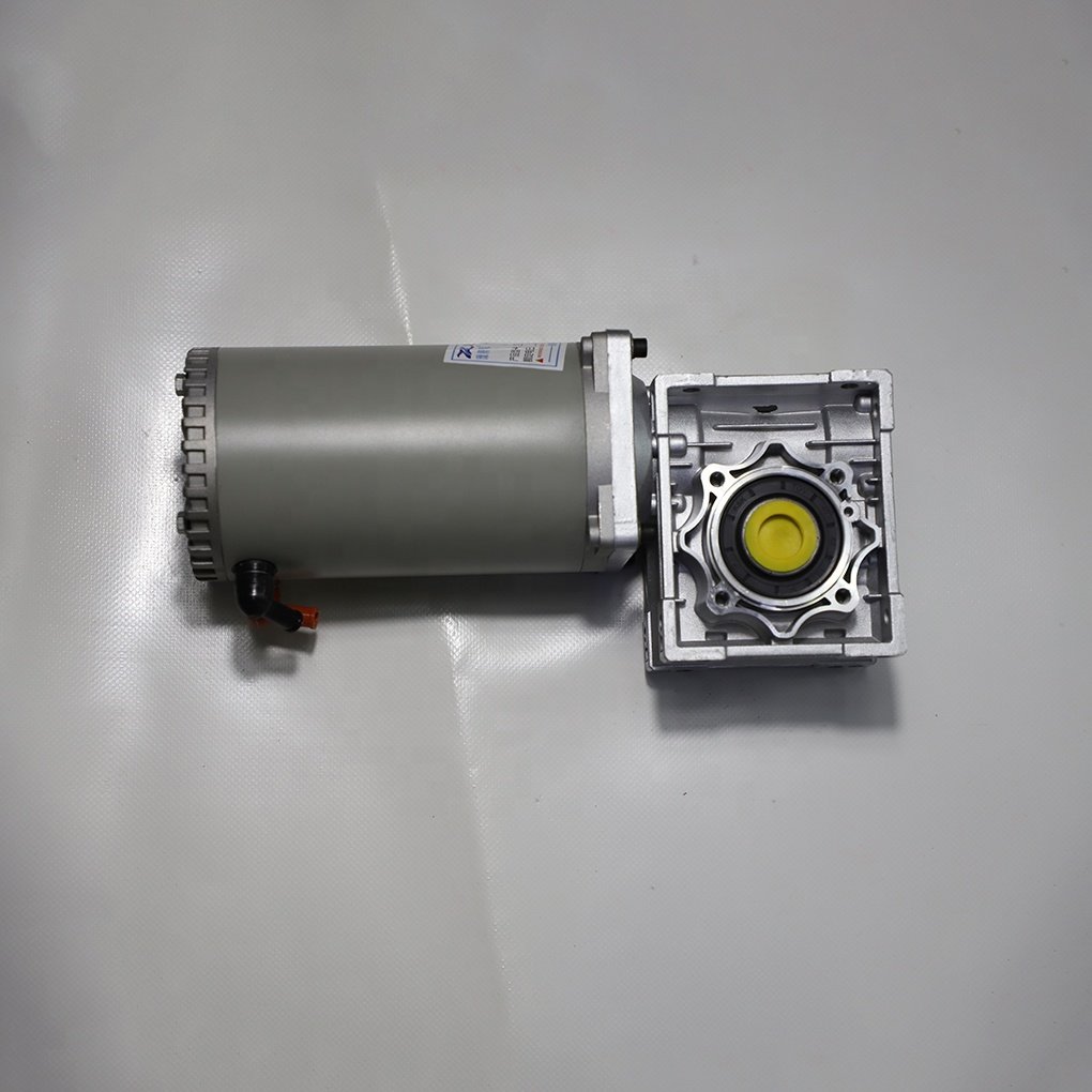China High 900W Electric Motor 24V High Torque Low RPM Brushed DC Geared Motor Permanent Magnet Fan Boat Use 24V Volta Sale