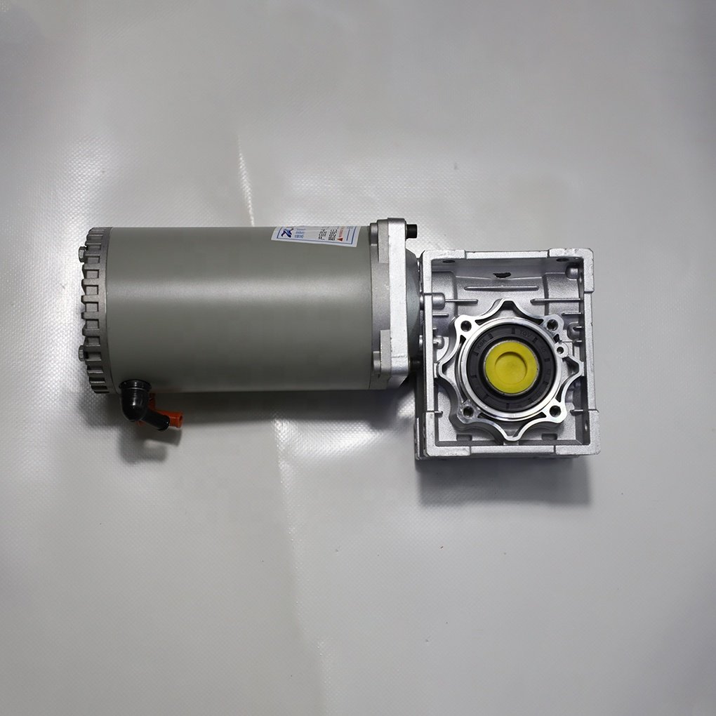 China High 900W Electric Motor 24V High Torque Low RPM Brushed DC Geared Motor Permanent Magnet Fan Boat Use 24V Volta Sale
