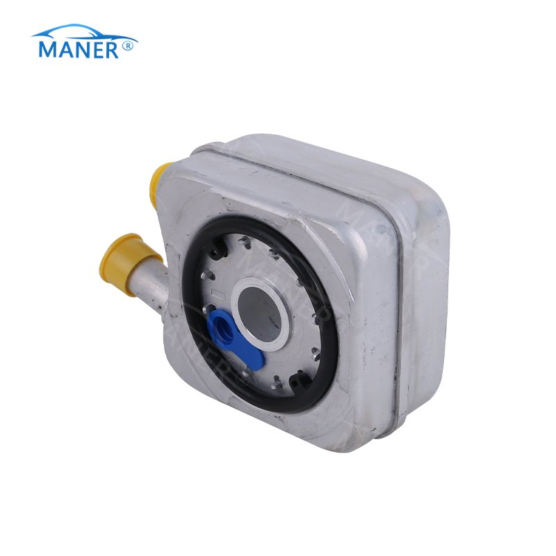 MANER 078117021A Auto Motor Cooling Transmission Oil Cooler Enfriador De Aceite for Audi A3 A4 A6 VW GOLF PASSAT