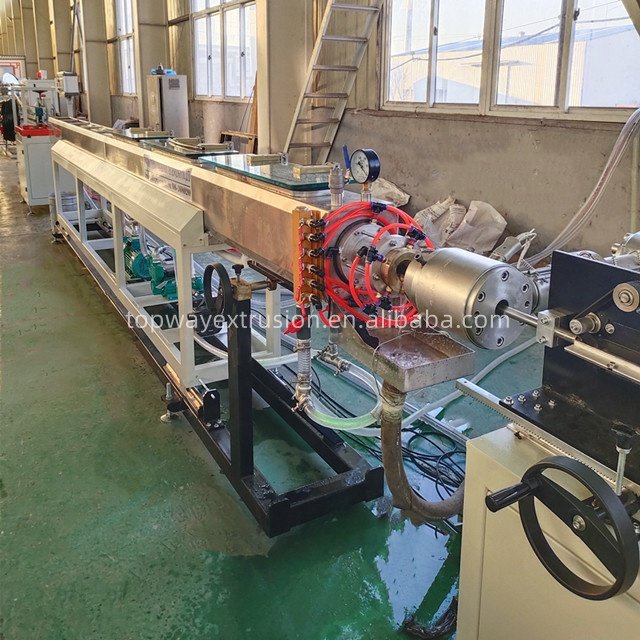 Agriculture Micro Spray Hose Rain Spray Drip Hose Production Line PE Farm Drip Irrigation Pipe Making Machine