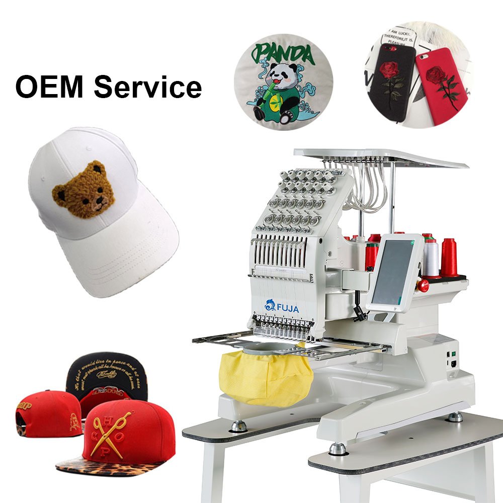 Household Small Single Head Embroidery Machine T Shirt Hat Hoodie Shoes Logo Mini Cheap Embroidery Machine for T-shirts