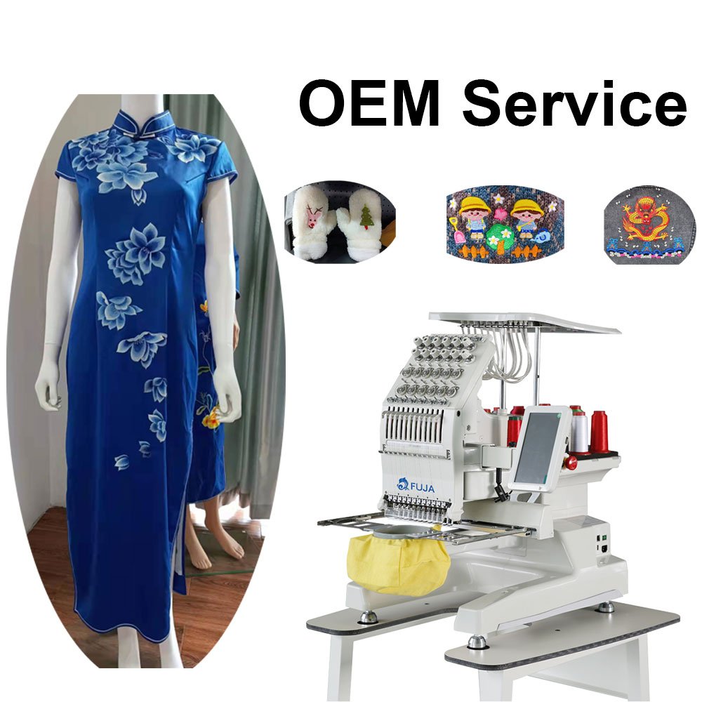 Household Small Single Head Embroidery Machine T Shirt Hat Hoodie Shoes Logo Mini Cheap Embroidery Machine for T-shirts