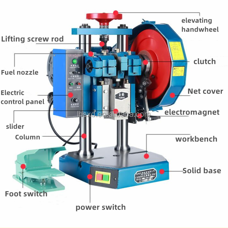 Electric Punch Small Punch High-precision Counting Automatic Desktop Press