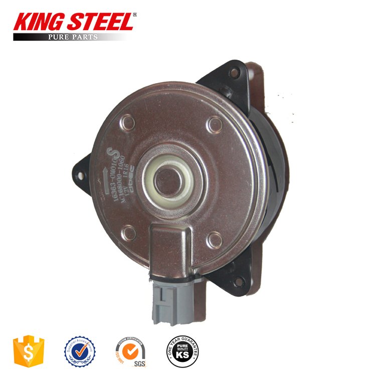 KINGSTEEL OEM 16363-0M010 163630M010 Car Cooling Radiator Fan Motor for TOYOTA ETIOS VIOS COROLLA ZZE121CAMRY ASV50