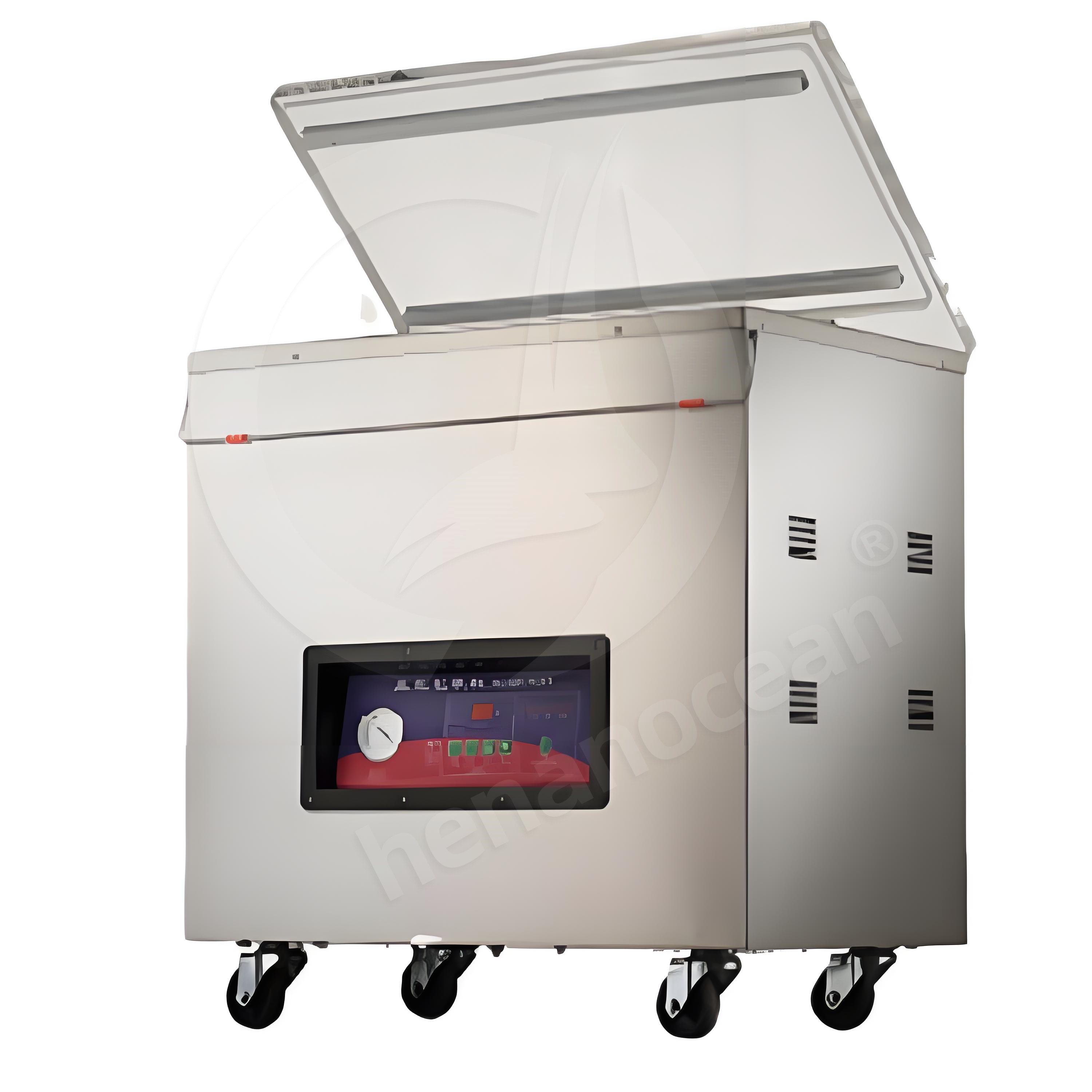 OCEAN Continous Auto Things Packer Sealer Big Bag SUS304 Food Meat Package Apple Pie Vacuum Pack Machine for Sale