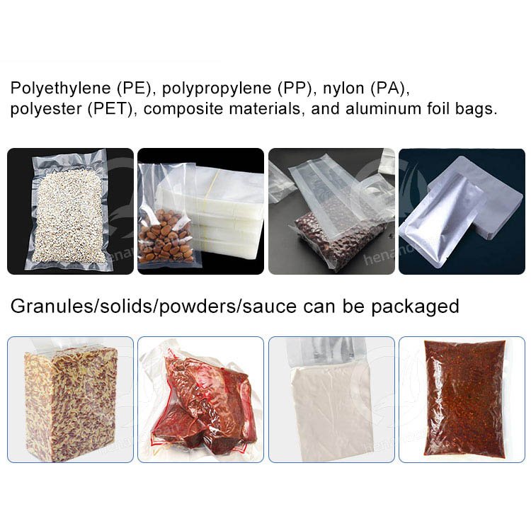 OCEAN Continous Auto Things Packer Sealer Big Bag SUS304 Food Meat Package Apple Pie Vacuum Pack Machine for Sale
