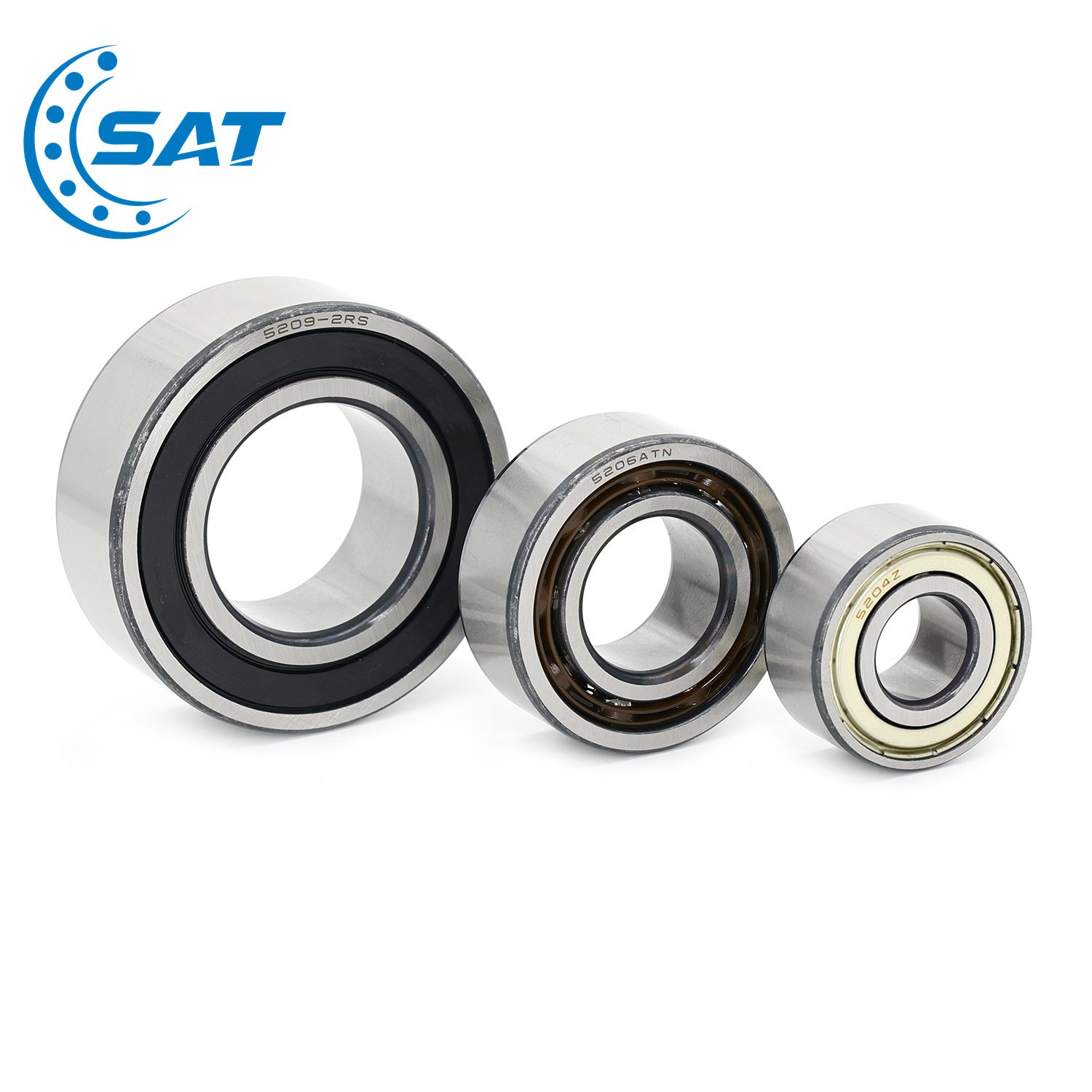 Auto Bearing Motorcycle Parts Double Row Angular Contact Ball Deep Groove Ball Bearing 5316-2z 5317 5317-2RS 5318 5318-2z