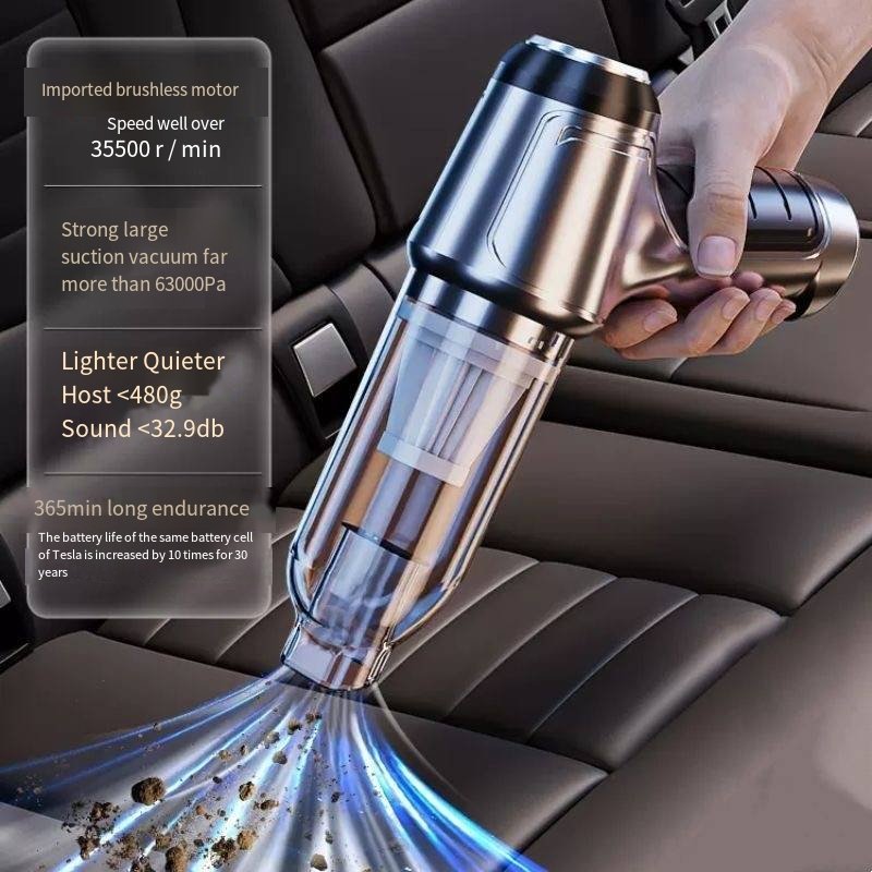 New Coming Portable Mini Handheld Wireless Vacuum Cleaner Hand Vacuum Cleaner for Car Dust Cleaning