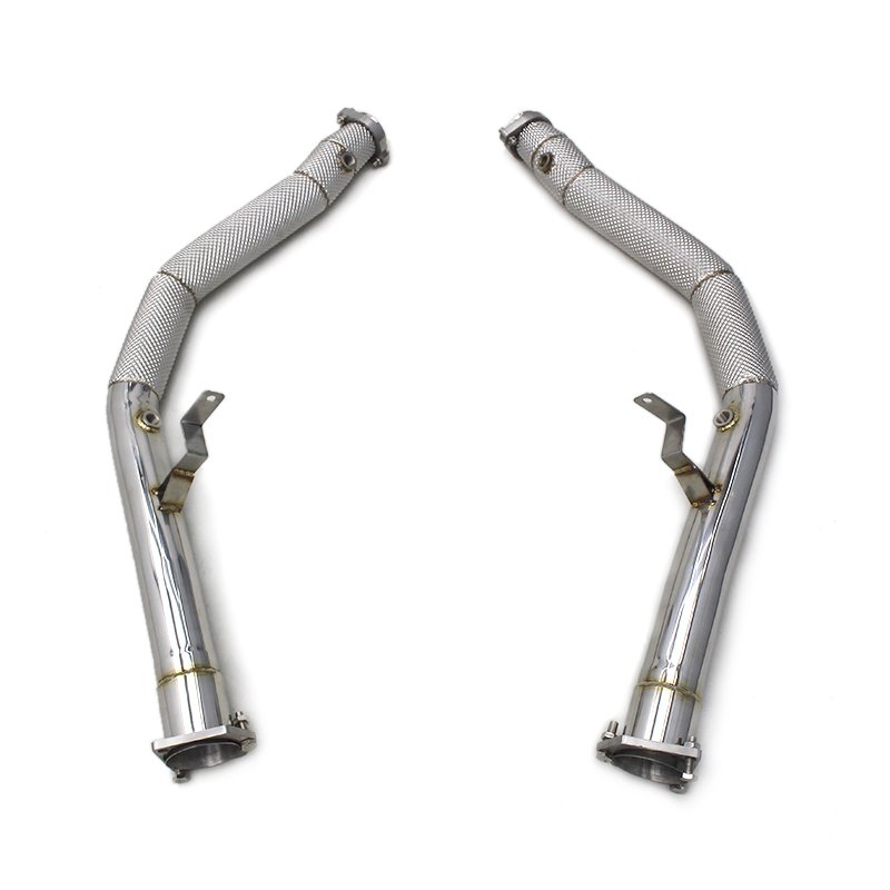Tuning Exhaust Downpipe for Mercedes-Benz G63 AMG W463 2013-2019 Escape Car Exhaust System Stainless Steel Exhaust Pipe