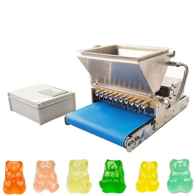 LST New Updated Mini Gummy Bears Making Machine for Gummy Candy Making Manual Gummy Depositor Candy Machine