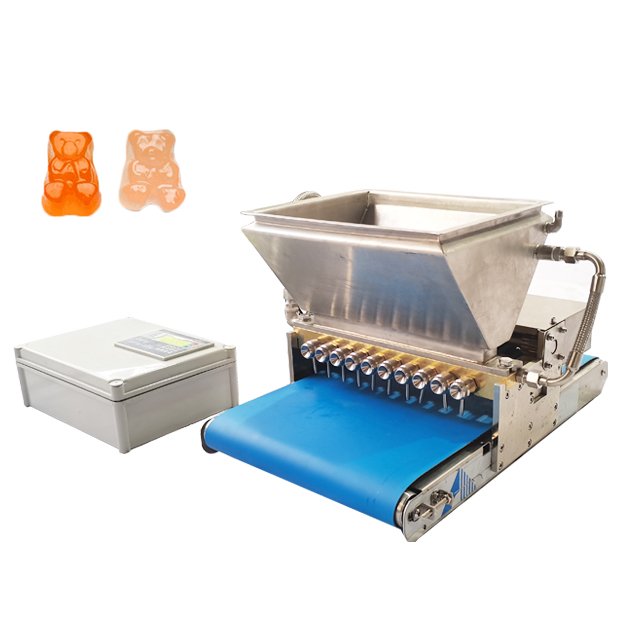 LST New Updated Mini Gummy Bears Making Machine for Gummy Candy Making Manual Gummy Depositor Candy Machine