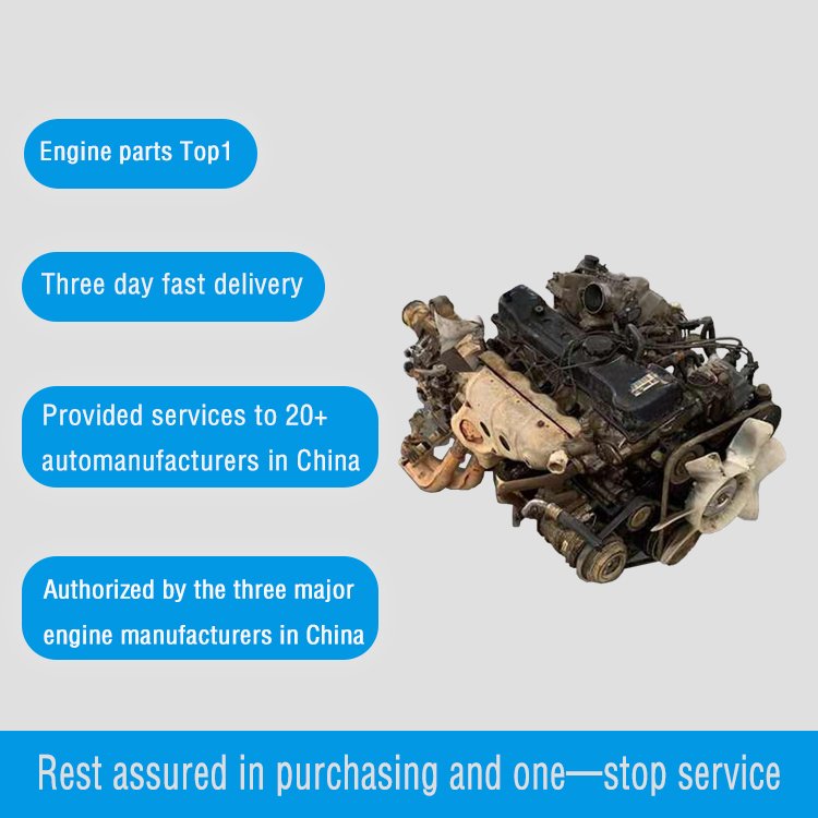 1RZ 3RZ Complete Original Toyota 2RZ Used Engine Petrol Motor 2438cc Displacement for Toyota HiAce, Hilux