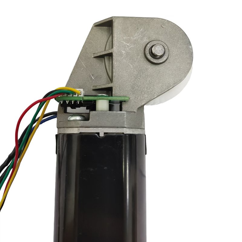 45W Brushed DC Motor Small Electric Dual Motor for DC Power Auto Electric Lifting Table Use
