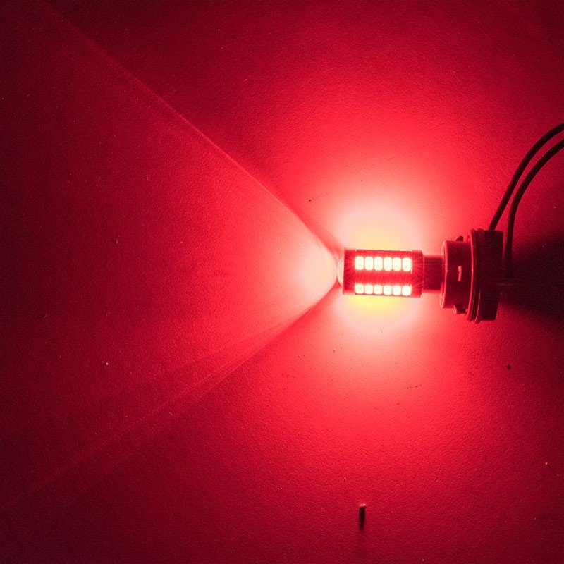 S25 1156 BA15S P21W 1157 Bay15d P21 5W LED Car Bulbs 5630 33SMD Turn Signal Lamp Auto Reverse Parking Light White Red 12V