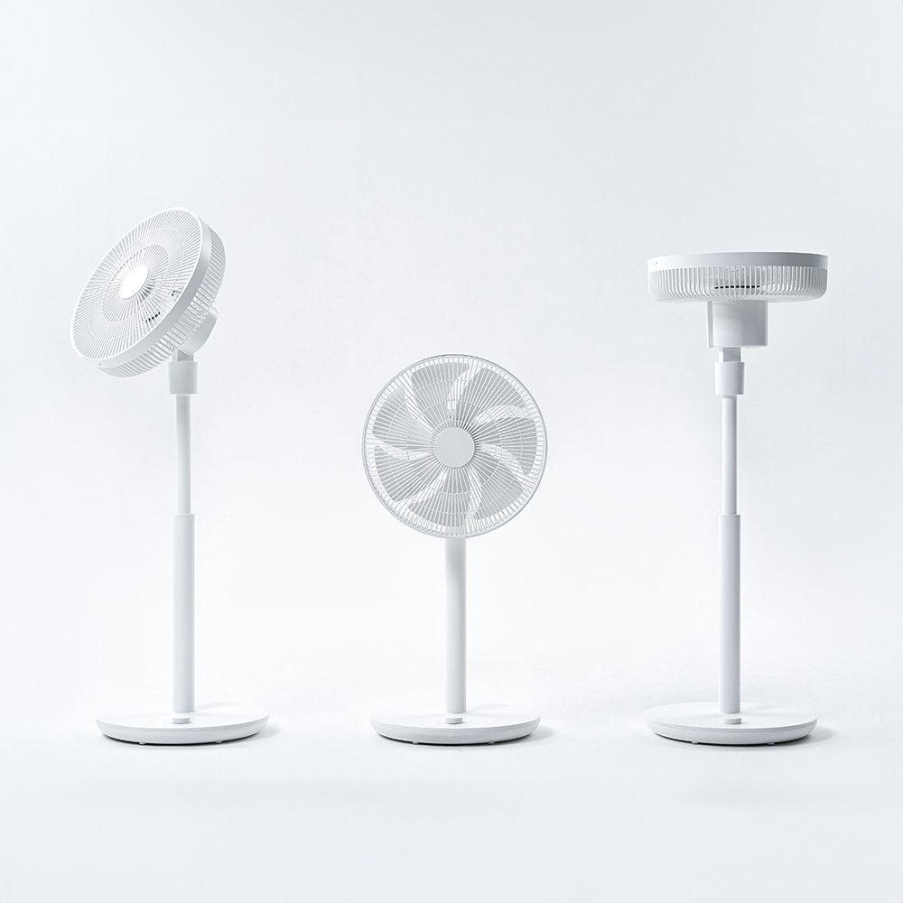 RUNAL 14 Inch Rechargeable Bldc Motor Wireless Dc Electric Floor Standing Air Cooling Fan With Remote Control for Home Room