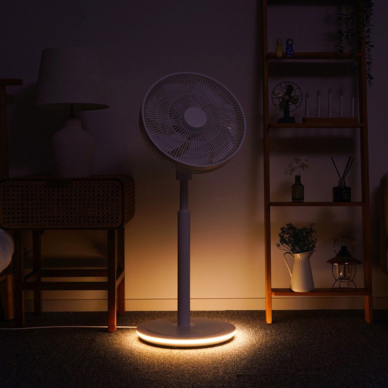 RUNAL 14 Inch Rechargeable Bldc Motor Wireless Dc Electric Floor Standing Air Cooling Fan With Remote Control for Home Room