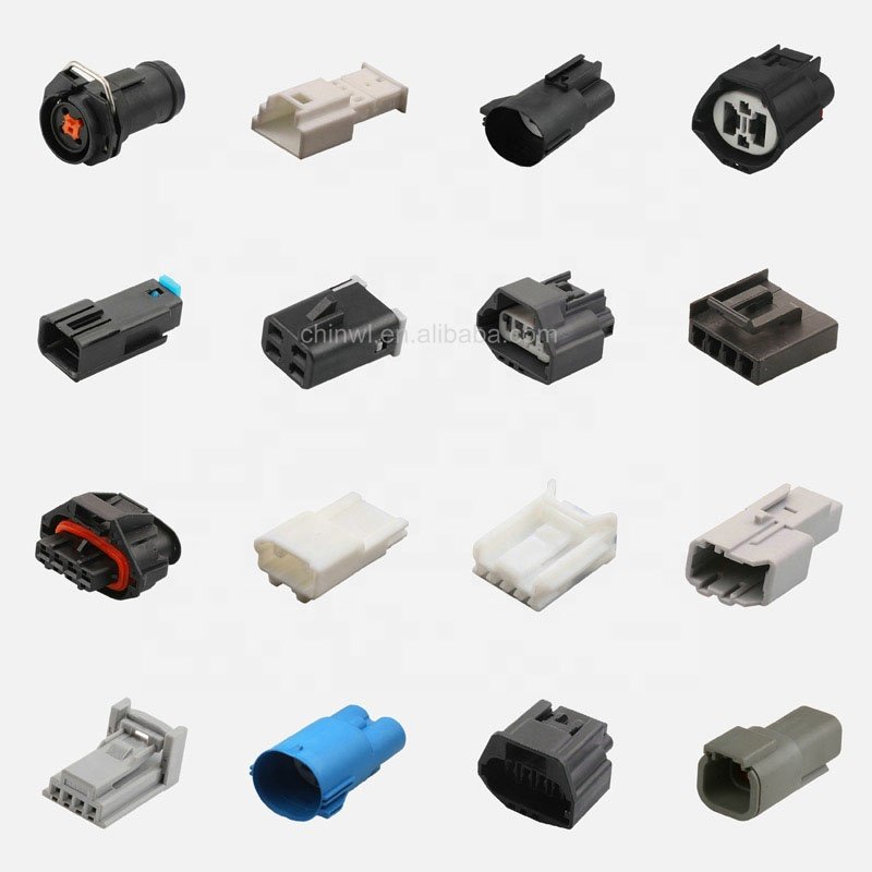 2 Pin Automotive Wiper Spray Motor Socket Plug Waterproof Connector for Dongfeng Fengxing Car MG640795-5