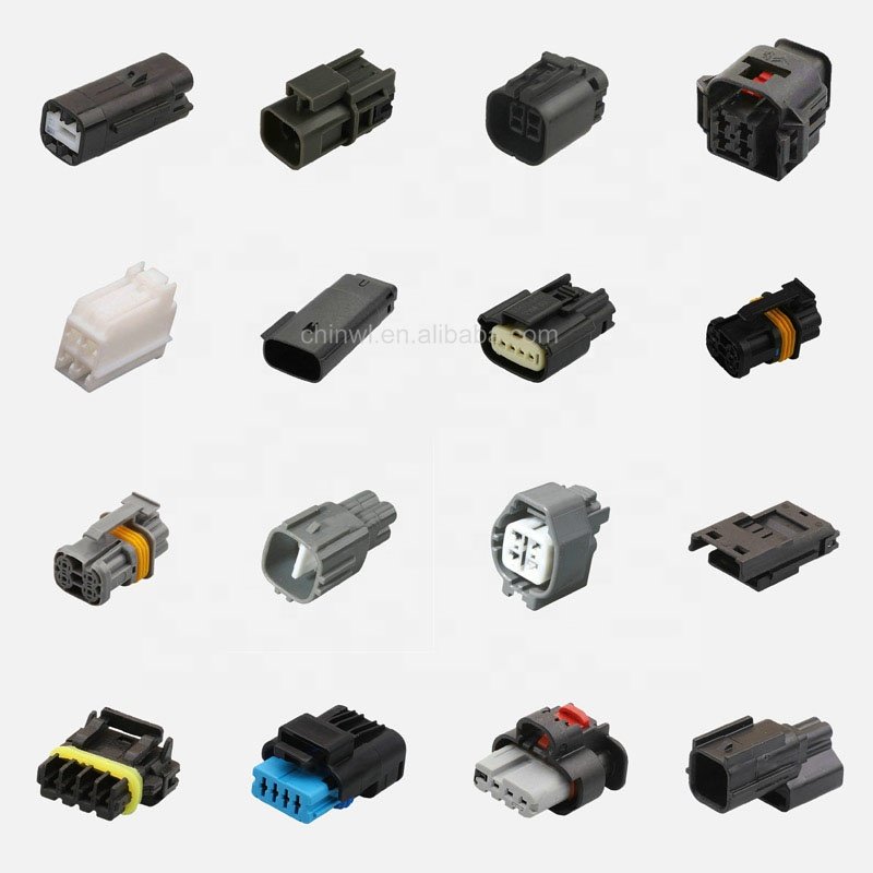 2 Pin Automotive Wiper Spray Motor Socket Plug Waterproof Connector for Dongfeng Fengxing Car MG640795-5